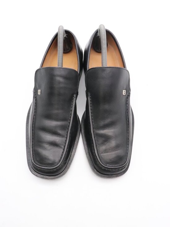 Bally Taurano Men\'s Size 7.5 Black Leather Loafer Shoes Dress Shoe Italy main image 7